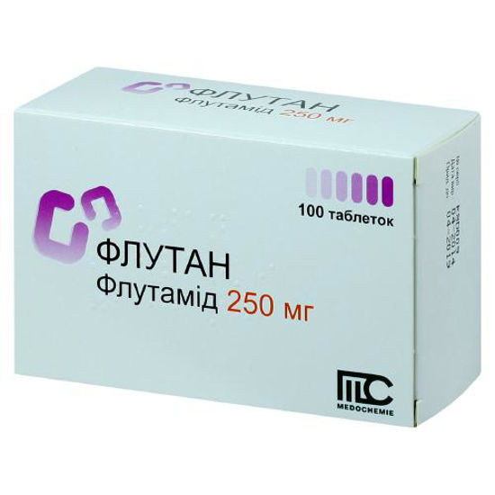 Флутан таблетки 250 мг №100